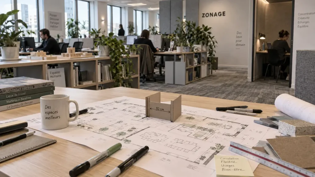 Décoration open space : le faux pas qui transforme un lieu ouvert en caisse de résonance
