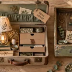 Detourner objet : valise récup en déco pour intérieur