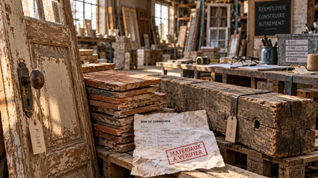 Matériaux de construction de récupération : le prix du lot ne fait pas la bonne affaire