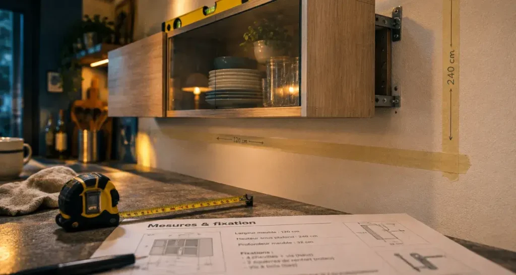 Meuble de rangement haut : 3 vérifications avant d’acheter pour ne pas regretter son mur